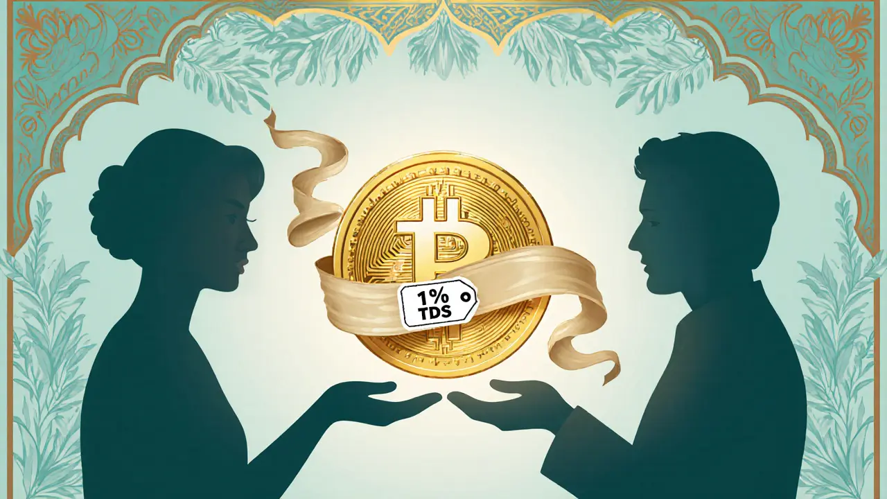 Todo sobre el 1% TDS en transacciones cripto en India