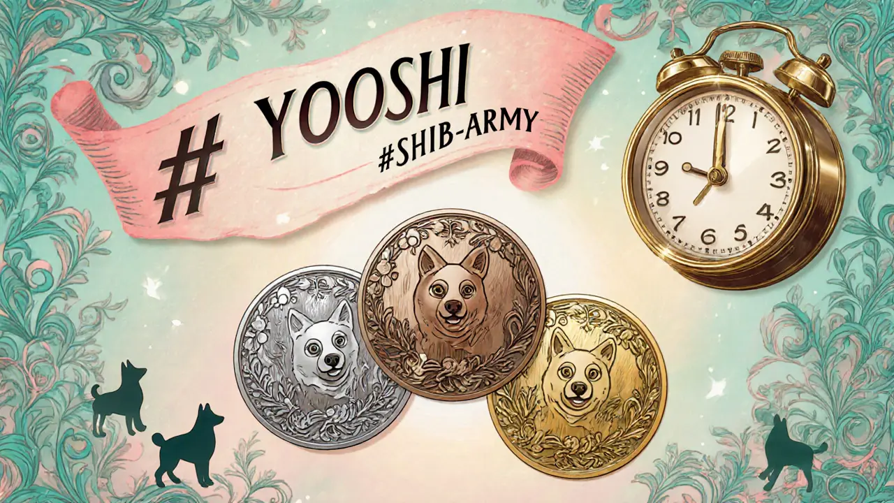 Todo sobre el airdrop de NFTs YOOSHI SHIB ARMY de YooShi