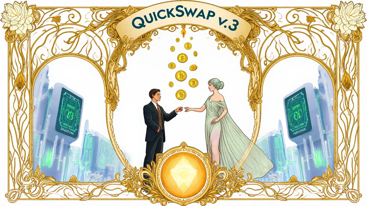 QuickSwap v3 en Polygon: revisión completa del intercambio descentralizado más rápido y barato