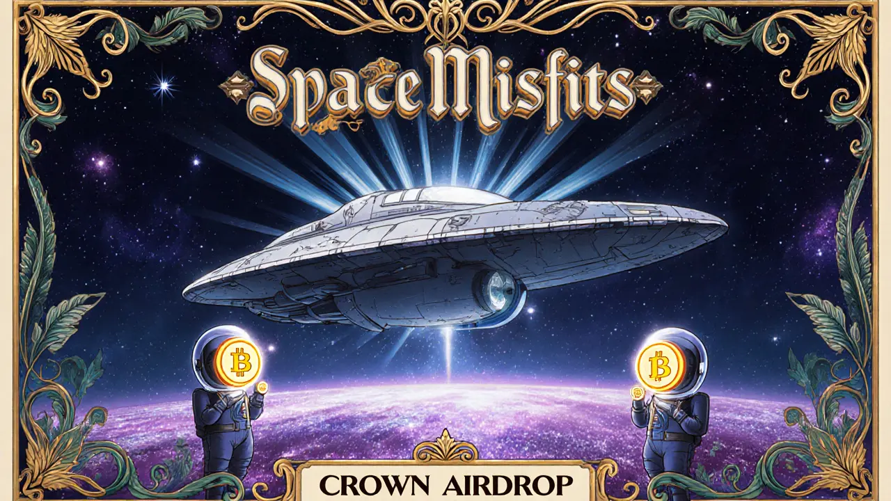 Todo sobre el airdrop de Space Misfits CROWN (SMCW) y su estado actual