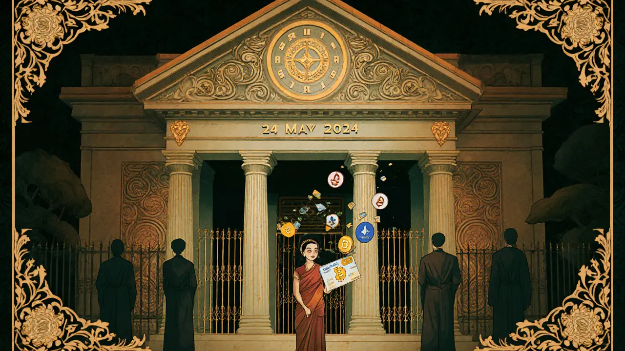 Penalidades por cierre de cuenta por criptomonedas en Myanmar