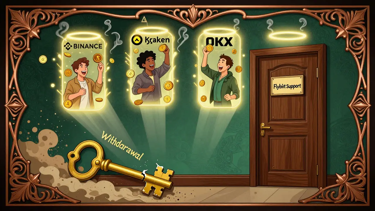 Llave rota junto a una puerta cerrada, mientras otros intercambios emiten luz cálida y segura.