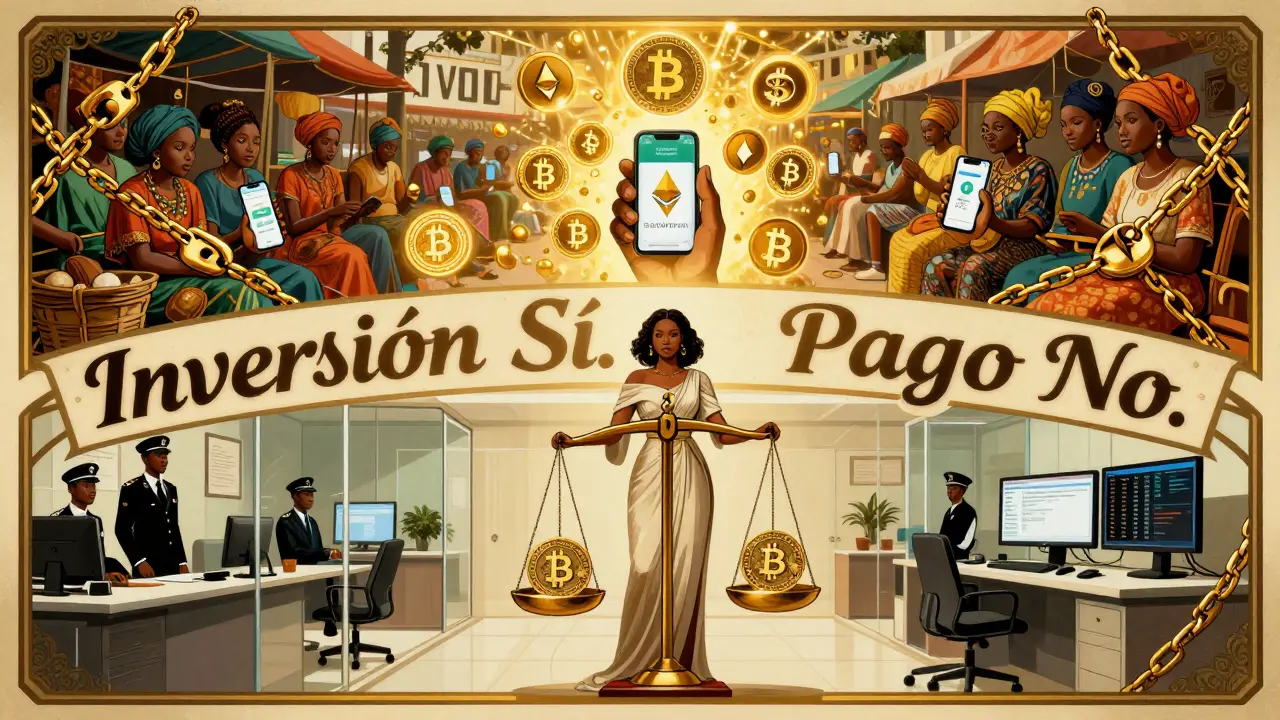 Contraste entre el caos del uso no autorizado de cripto y la ordenada conversión regulada en Nigeria.