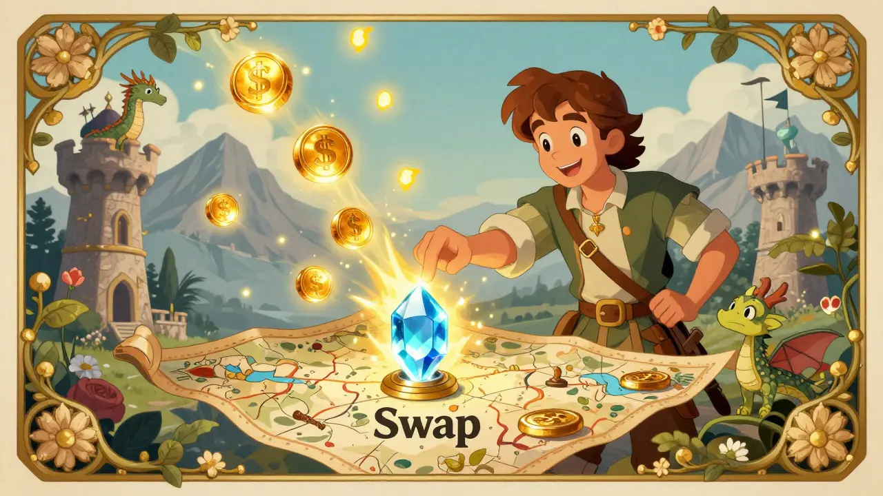 DeFi Kingdoms (Crystalvale) ¿Es un intercambio cripto real o solo un juego?