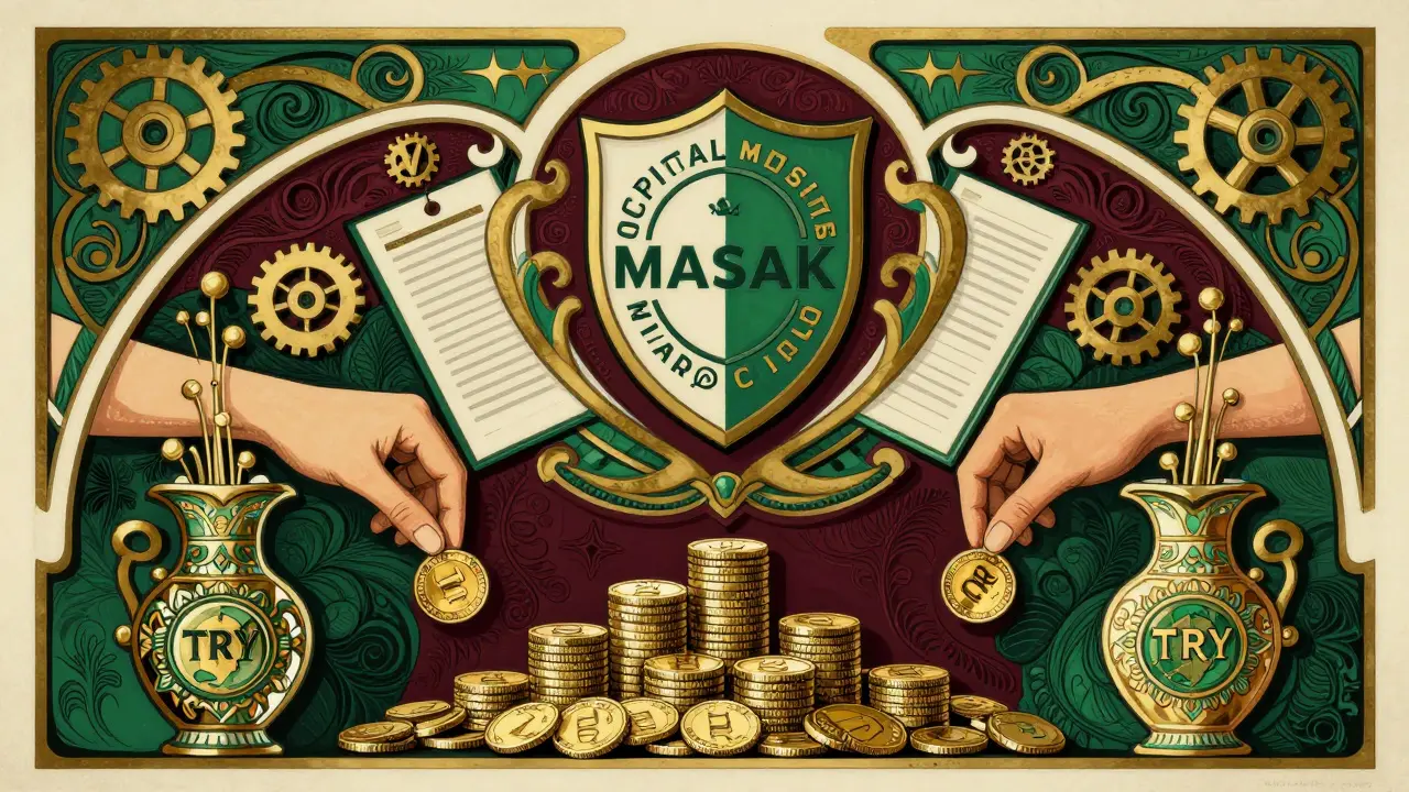 Estilo Art Nouveau: regulación estricta y cumplimiento en exchanges turcos