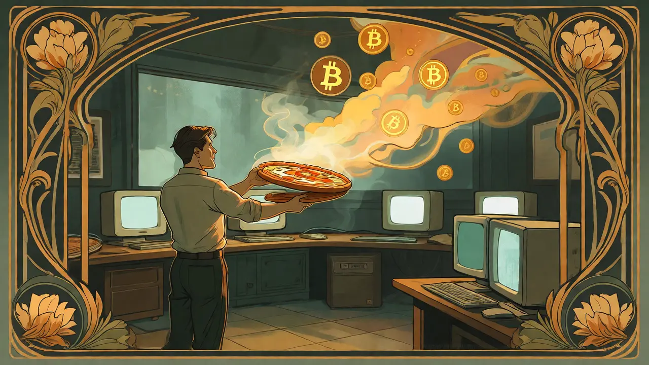 Qué es Bitcoin Pizza Day (PIZZA): historia, riesgos y estado actual